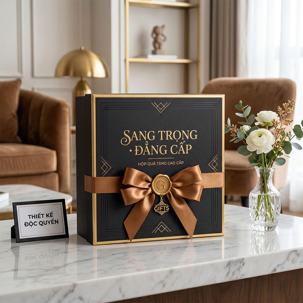 Hộp quà sang trọng